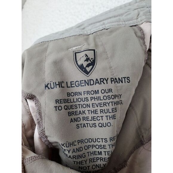 Kuhl Spire Convertible Roll Up Pants Womens 10 R Tan Beige Hiking (31x31.5) - Picture 6 of 16